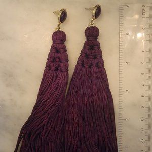 SIX INCH MASSIVE Fringe Earrings